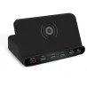 Multi USB - bezprzewodowa szybka ładowarka - ISO / typ-C / micro - QC3.0 - 60WŁadowarki