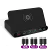 Multi USB - bezprzewodowa szybka ładowarka - ISO / typ-C / micro - QC3.0 - 60WŁadowarki