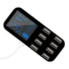 Car charger - 8- port USB - charging station - HUB with LCD display