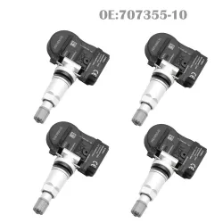Tire pressure sensor - 4 pieces - for car