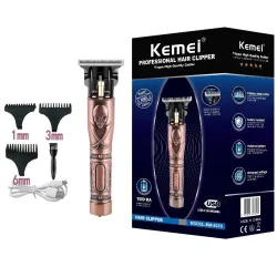 Kemei - professionell elektrisk hårtrimmer - rakning / carving