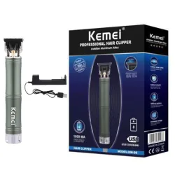 Kemei - professionell elektrisk hårtrimmer - rakning / carving