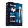 Kemei - professionell hårtrimmer - sladdlös - med digital LED-display