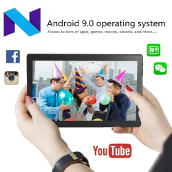 Tablet 3D original de 10,1 polegadas - Android 9 - Google - Quad Core - 2 GB RAM - 32 GB ROM - dual SIM - WiFi - GPS - câmera