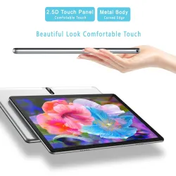 Tablet 4G de 10,1 polegadas - 2 GB de RAM - 32 GB de ROM - Google Play - Android 9 - Octa Core - WiFi - Bluetooth - GPS - câmera