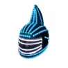 Monsterhjelm - helmaske - lysende - LED - RGB - for fester / Halloween / maskerader