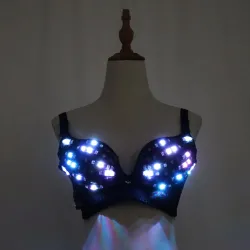 DisfracesSujetador LED brillante - traje de fiesta sexy - disfraces / Halloween