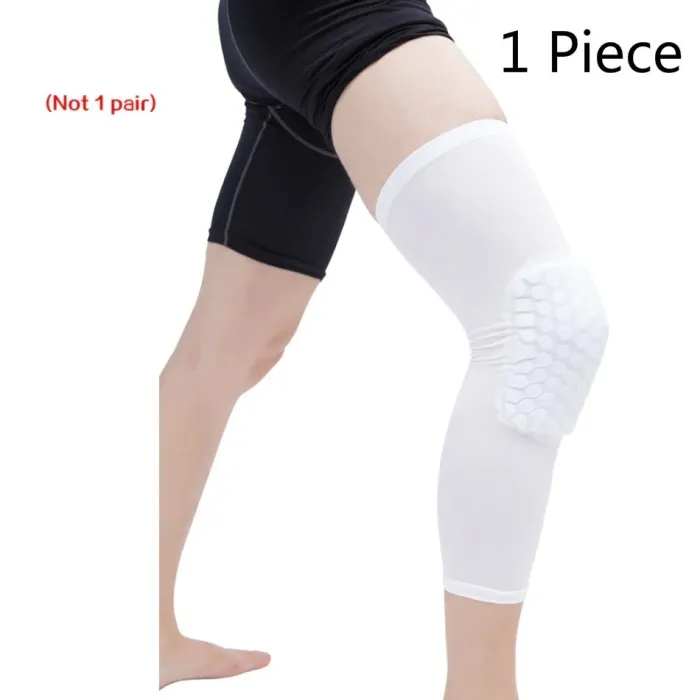 Beschermende knie/elleboogbeschermers - compressiemouw - met honingraatschuim - fitness - sportSport & Outdoor