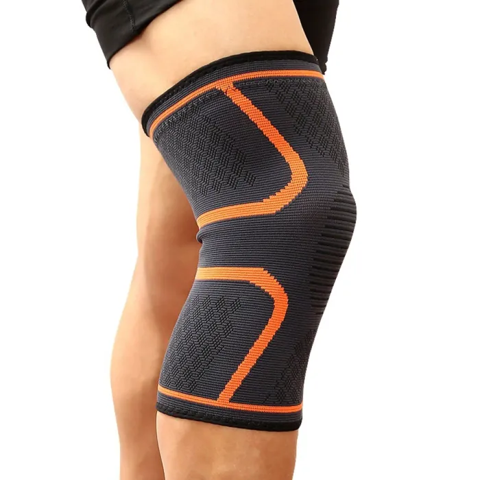 Beschermende sportkniebeschermer - elastische compressiemouwSport & Outdoor