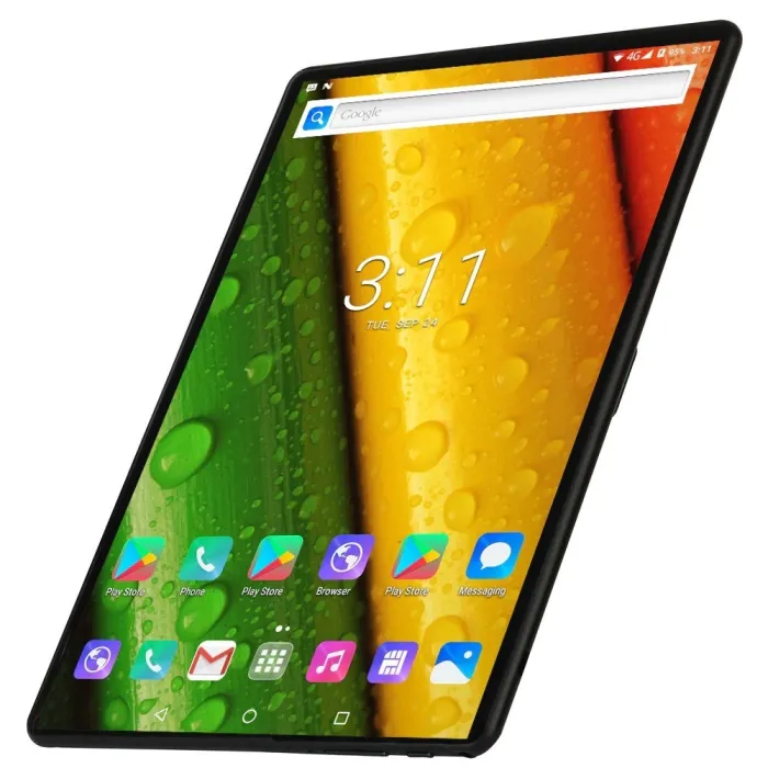4G LTE -tabletti - 10,1 tuumaa - 2 Gt RAM-muistia - 32 Gt ROM - Android 9 - Octa Core - Google Play - GPS - Bluetooth - WiFi - k