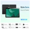 Tablet 4G de 10,1 polegadas - 2 GB de RAM - 32 GB de ROM - Google Play - Android 9 - Octa Core - WiFi - Bluetooth - GPS - câmera