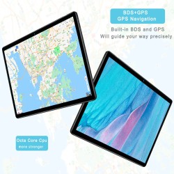 Tablet 10,1 cala 4G - 2GB RAM - 32GB ROM - Google Play - Android 9 - Octa Core - WiFi - Bluetooth - GPS - kameraTablets