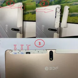 Tablet 4G de 10,1 polegadas - 2 GB de RAM - 32 GB de ROM - Google Play - Android 9 - Octa Core - WiFi - Bluetooth - GPS - câmera