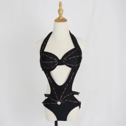 Roupa de festa sexy - biquíni luminoso - pixel LED - para dança noturna / máscaras / Halloween