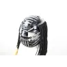 DisfracesCasco luminoso LED - RGB - efecto cascada - traje de fiesta - mascaradas / Halloween