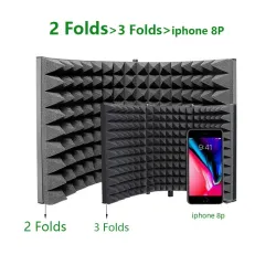 MicrófonosProfessional studio soundproofing panel - acoustic isolation foam