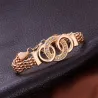 Elegante Vintage sieradenset - met kristallen - ketting / oorbellen / armband / ringSieradensets