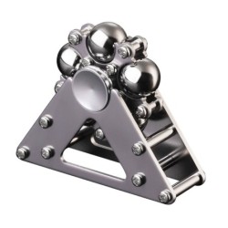 Metalen fidget spinner - anti-stress handspeelgoed - zelfmontage gyroscoopFidget-spinner
