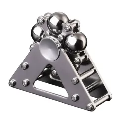 Metalowy fidget spinner - antystresowa zabawka ręczna - żyroskop do samodzielnego montażuFidget spinner