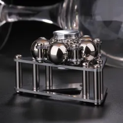 Metalowy fidget spinner - antystresowa zabawka ręczna - żyroskop do samodzielnego montażuFidget spinner