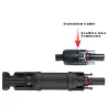 Anschluss Diode - Stecker - für Solar-PV-Anlage - Innenknauf - Auto-Lock - wasserdicht