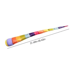 Hand throwing rainbow ball - rainbow colours - outdoor toy for children