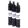 Connector diode - plug - for Solar PV system - inner-knob - auto-lock - waterproofSolar