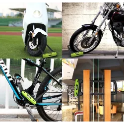 U-lock for bicycle / motorcycle - all weather resistant - anti theft