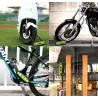 U-lock for bicycle / motorcycle - all weather resistant - anti theft