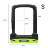 U-lock for bicycle / motorcycle - all weather resistant - anti theft