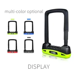 U-lock for bicycle / motorcycle - all weather resistant - anti theft