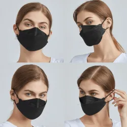 Face / mouth protective face masks - antibacterial - 3-ply - 4D design - FPP2 - KN95