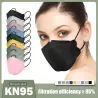 Gezicht / mondbeschermende gezichtsmaskers - antibacterieel - 3-laags - 4D design - FPP2 - KN95Mondmaskers
