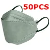 Gezicht / mondbeschermende gezichtsmaskers - antibacterieel - 3-laags - 4D design - FPP2 - KN95Mondmaskers