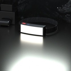LinternasProfessional headlamp - mini flashlight - rechargeable - COB - LED - USB