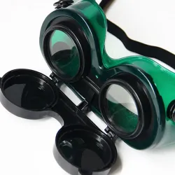 Svetsglasögon - ögonskydd - två lager - uppfällbar