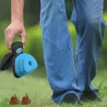 Portable pooper scooper - cleaner - foldable - for pets - set with bags