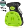 Pelle à caca portable - nettoyeur - pliable - pour animaux de compagnie - ensemble avec sacs