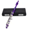 Flauto professionale - piccolo - chiave C - cupro nichel - con custodia