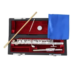 Flet profesjonalny - piccolo - klucz C - miedziany nikiel - z torbąInstrumenty Muzyczne
