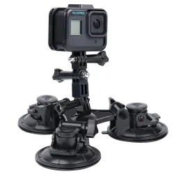 Przyssawka do szyb samochodowych - statyw 1/4" - adapter - mocowanie do GoPro / SJCAM Xiaomi Yi 4KUchwyty