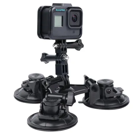 Bilfönster sugkopp - 1/4" stativ - adapter - fäste för GoPro / SJCAM Xiaomi Yi 4K