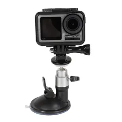Ventouse de fenêtre de voiture - support avec rotule - support de caméra - pour DJI Osmo / GoPro Hero / Sony Yi 4K Sjcam