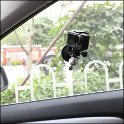 Ventouse de fenêtre de voiture - support avec rotule - support de caméra - pour DJI Osmo / GoPro Hero / Sony Yi 4K Sjcam