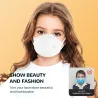 Mascherine protettive viso/bocca - antibatteriche - 4 veli - FPP2 - KN95 - per bambini
