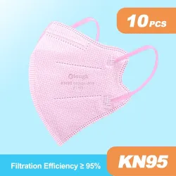 Mascherine protettive viso/bocca - antibatteriche - 4 veli - FPP2 - KN95 - per bambini