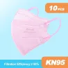 Mascherine protettive viso/bocca - antibatteriche - 4 veli - FPP2 - KN95 - per bambini