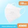 Mascherine protettive viso/bocca - antibatteriche - 4 veli - FPP2 - KN95 - per bambini