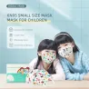 Masques de protection visage/bouche - antibactériens - 5 plis - FPP2 - KN95 - pour enfants