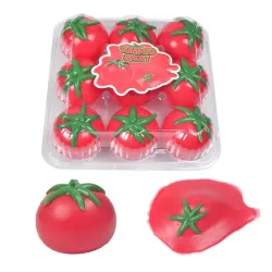 Klämig tomatboll - fidget leksak - stressavlastning / ångestdämpande / sensorisk terapi / slappna av